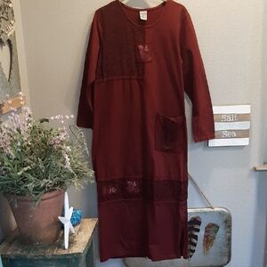 Vintage Viva City Maxi Dress Size Medium